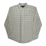 Tommy Hilfiger Checked Shirt - 2XL Blue Cotton