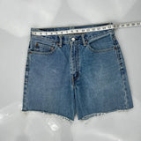 Levis Denim Shorts - 32W 8L Blue Cotton