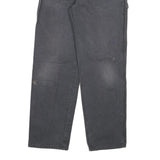 DICKIES Mens Jeans Black Regular Straight Denim Medium W30 L30 Workwear Pants