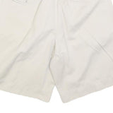 CREEKS Womens Shorts White Casual Cotton Blend M W30 Summer Relaxed Fit