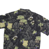 DAVID CAREY Mens Black Sonoma Valley Wine Trail Cotton Shirt 2XL