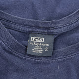 Polo By Ralph Lauren Long Sleeve T-Shirt - XL Navy Cotton