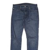LEVI'S 512 Mens Regular Jeans Blue Denim W33 L34 Classic Zip Cotton
