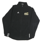ADIDAS Mens Black PNC Activities Zip Jacket S Polyester Sports Logo