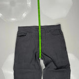 No Boundaries Carpenter Trousers - 36W 30L Grey Cotton