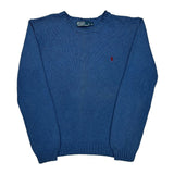 Polo By Ralph Lauren Sweater - XL Blue Cotton