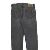 CARHARTT Mens Jeans Black Slim Straight Denim W32 L32 Casual Cotton Blend