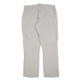 MAMMUT Womens Polyester Blend Beige Regular Fit Straight Leg Trousers W36 L32