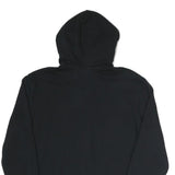 PUMA Mens Black Cotton Blend Full Zip Hoodie S With Logo Graphic