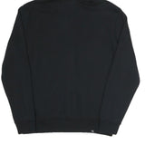 PUMA Mens Black Cotton Blend Full Zip Hoodie S With Logo Graphic