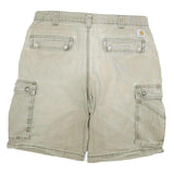 CARHARTT Mens Shorts Beige Cargo Relaxed Fit 2XL W36 Cotton Blend Casual
