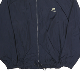 CHAMPION Mens Navy Blue Football Track Jacket XL Polyester Zip