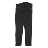 LEVI'S Mens Slim Black Denim Jeans W27 L27 Zip Casual Stylish Fit