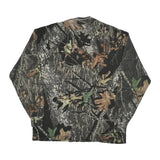 Mossy Oak Camo Long Sleeve T-Shirt - XL Camo Cotton