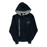 Motorcycles Harley Davidson Graphic Hoodie - Medium Black Cotton