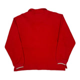 Walt Disney World Disney Graphic 1/4 Zip - Medium Red Cotton