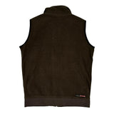 Quiksilver Vest - Medium Brown Polyester