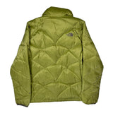 550 Fill The North Face Puffer - Large Green Polyester