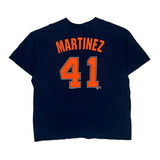 Tigers Majestic T-Shirt - 2XL Navy Cotton
