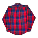 Gant Checked Shirt - XL Blue Cotton Blend