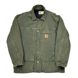 Made In USA Carhartt Jacket - XL Green Cotton