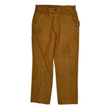Brahma Carpenter Trousers - 32W 30L Brown Cotton