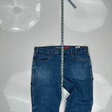 Dickies Carpenter Jeans - 38W 30L Blue Cotton Blend