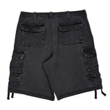 Lee Cargo Cargo Shorts - 34W 11L Grey Cotton
