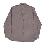 Ralph Lauren Striped Shirt - 2XL Red Cotton