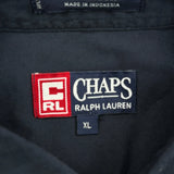 Chaps Ralph Lauren Shirt - XL Navy Cotton