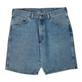 Wrangler Denim Shorts - 34W 9L Blue Denim