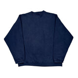 Disney Cartoon Sweatshirt - Large Navy Cotton