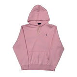 Polo By Ralph Lauren Hoodie - XL Pink Cotton