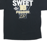 BLUE 84 Mens Black Purdue Sweet 16 Graphic T-Shirt L Short Sleeve Crew Neck
