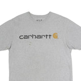 CARHARTT Mens Grey Cotton Blend Graphic T-Shirt M Short Sleeve Crew Neck Casual