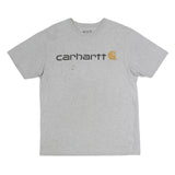 CARHARTT Mens Grey Cotton Blend Graphic T-Shirt M Short Sleeve Crew Neck Casual