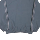 ADIDAS Mens Grey Classic Jacket M Polyester Blend Zip Logo Track Sports