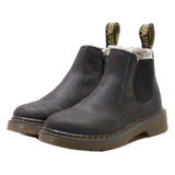 DR MARTENS 2976 Leonore J Ankle Boots Black Leather Girls UK 12