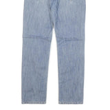 LEVI'S 511 Mens Jeans Blue Slim Straight Denim Medium W30 L30 Slim Fit Zip