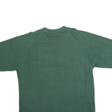 MLB Mens Green & Yellow Athletics Graphic T-Shirt XL Short Sleeve Crew Neck