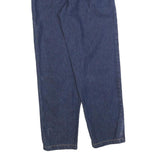BLAIR Womens Relaxed Blue Denim Cotton Blend W25 L27 Elastic Waistband Casual
