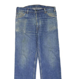 LEVI'S 630 02 Mens Regular Blue Denim W33 L28 Classic Zip Closure Casual Jeans