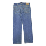 LEVI'S 630 02 Mens Regular Blue Denim W33 L28 Classic Zip Closure Casual Jeans