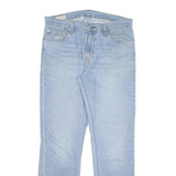 LEVI'S 511 Slim Mens Jeans Light Blue Slim Straight Denim Medium W33 L31 Zip