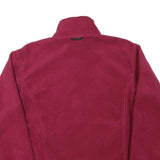 JACK WOLFSKIN Womens Red Jacket S Polyester Blend Fleece Outdoor Casual