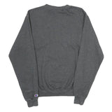 CHAMPION Mens Grey Gordon College Crew Neck S Cotton Blend Sweatshirt