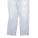 CARHARTT Mens Regular Fit Light Blue Denim Jeans W36 L29 Distressed Cotton Blend