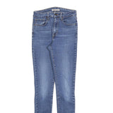LEVI'S 721 Womens Jeans Blue Slim Skinny Denim Light W27 L32 Stretch