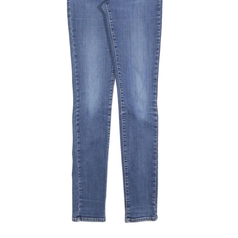 LEVI'S 721 Womens Jeans Blue Slim Skinny Denim Light W27 L32 Stretch