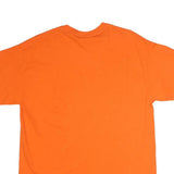 GILDAN Mens Orange San Francisco Gamer Graphic T-Shirt L Short Sleeve Crew Neck